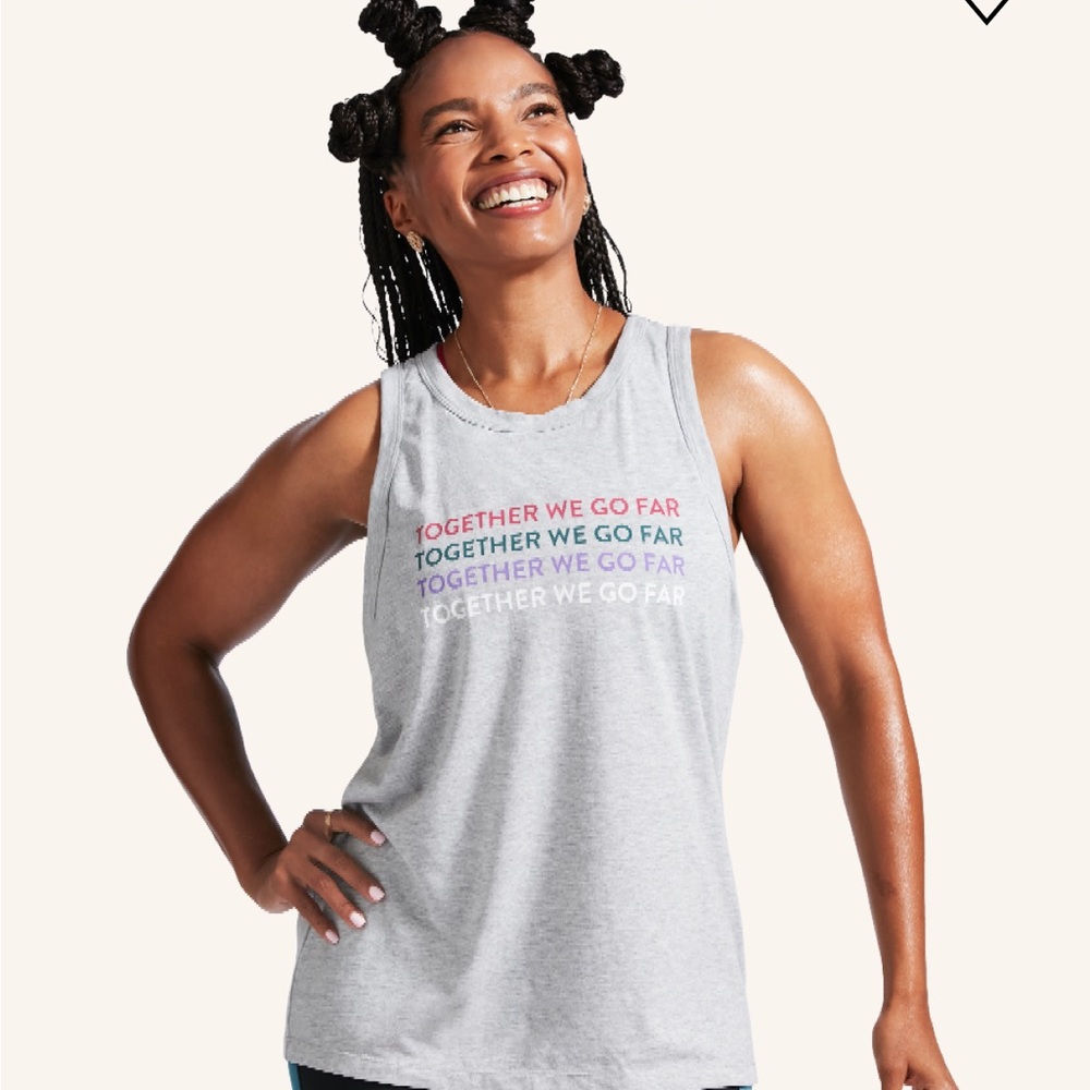 NWT Peloton racer tank Large